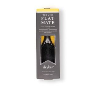 (1) 💛🖤DryBar The Mini Flat Mate Boar Bristle Brush To Go💛🖤